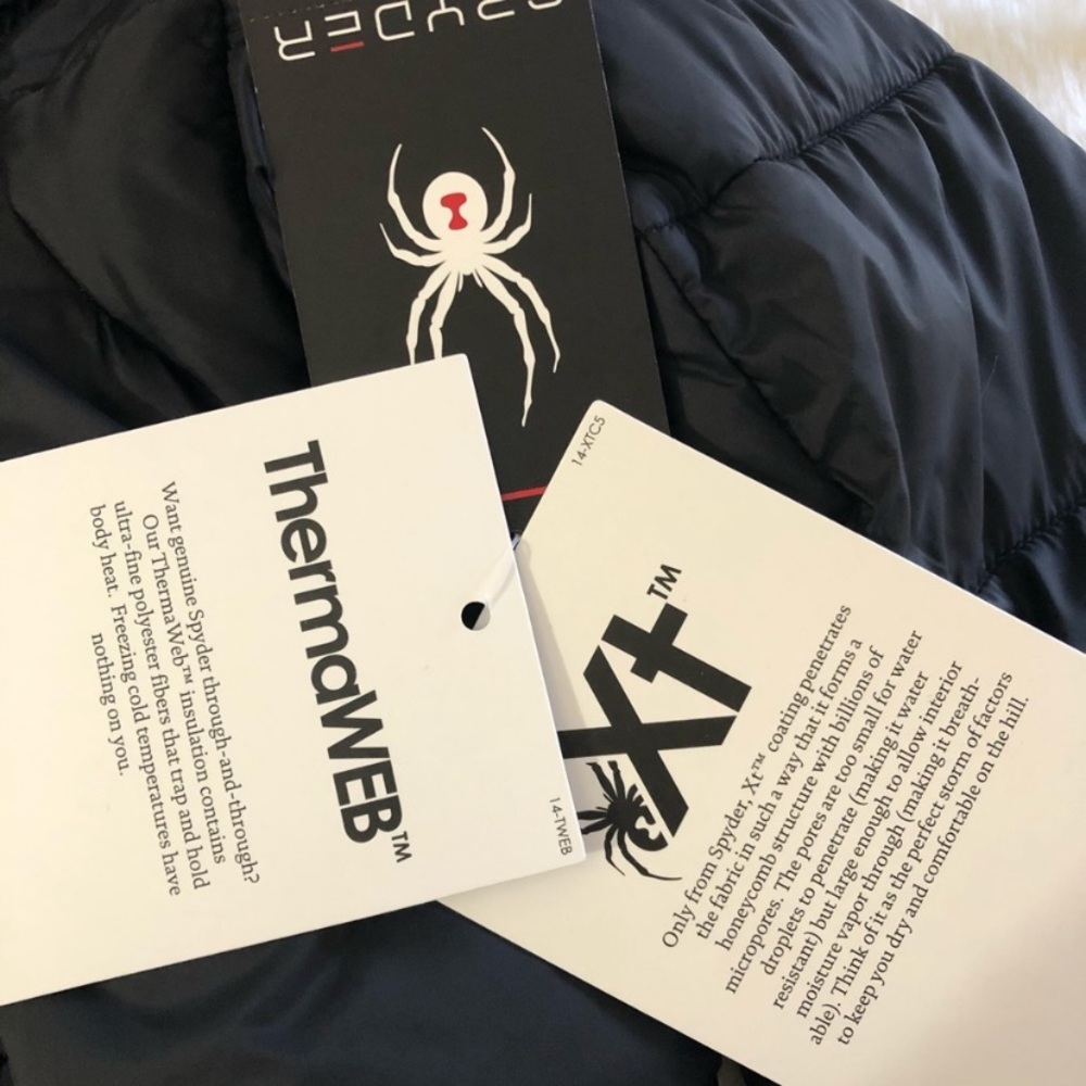 NWT SPYDER Boundless Quilted Long Jacket - Picture 10 of 16